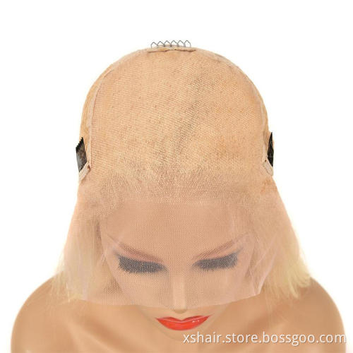Best Super Quality 1b/613 4*4 Lace Wig Deep Parting 1b 613 Body Human Hair Wig 13*6 Frontal Lace Wig